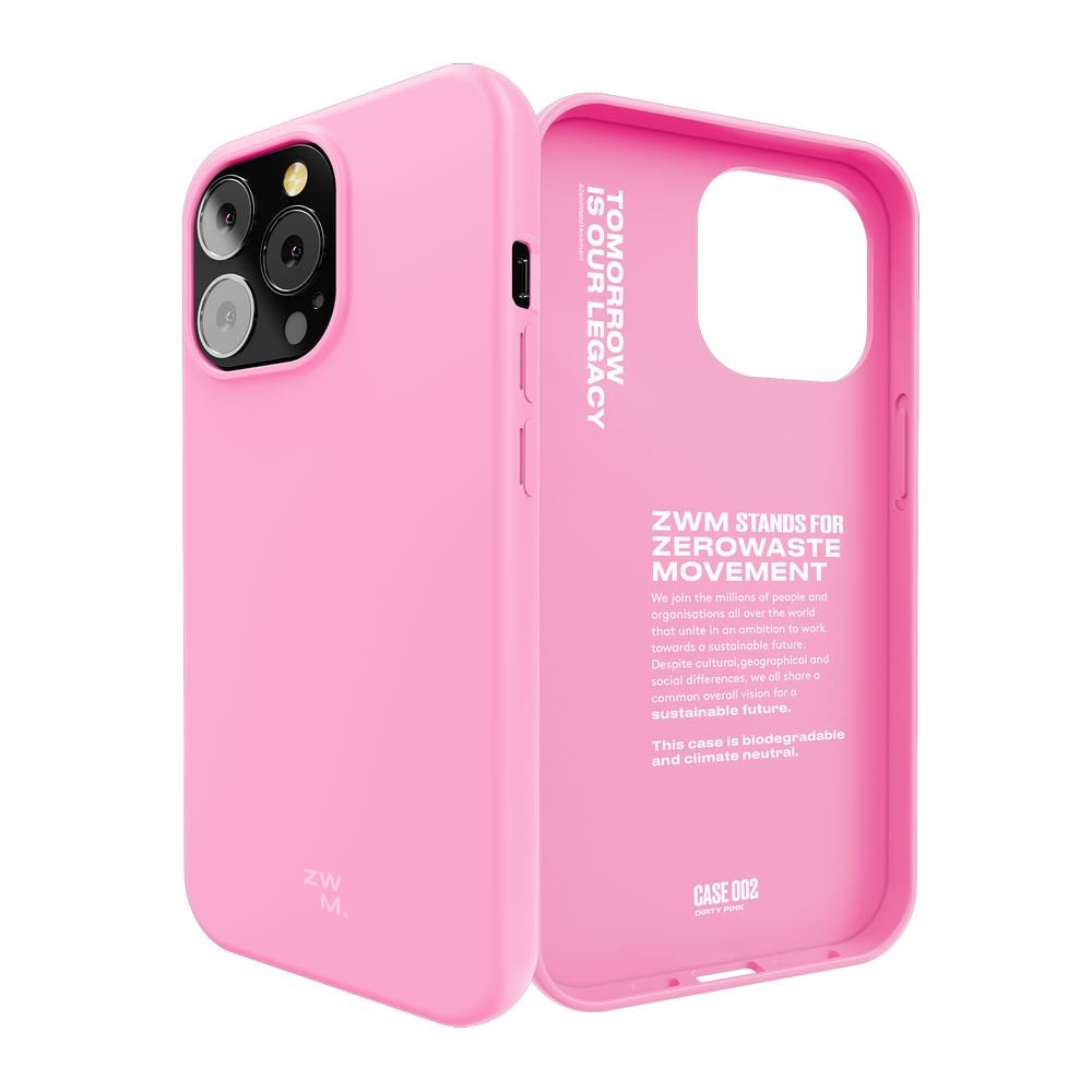 ZWM 002-IP2021-13P Thinnest Eco Case Dirty Pink iPhone 13 Pro
