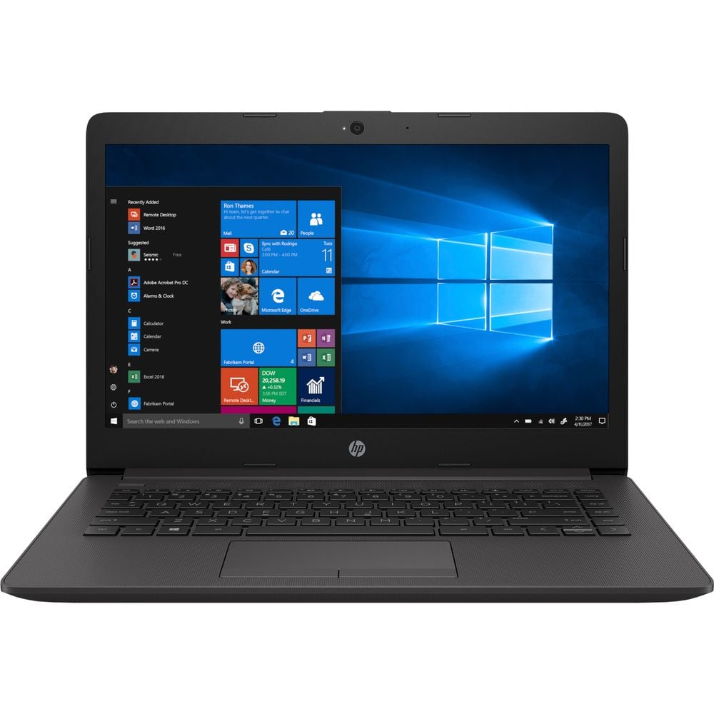 HP (2019) Laptop - Intel Celeron-N4020 / 14inch HD / 128GB SSD / 4GB RAM / Windows 10 Pro / Jet Black - [240 G7]