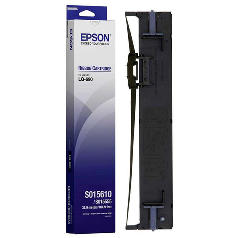 Epson Sidm Black Ribbon Cartridge For Lq-690