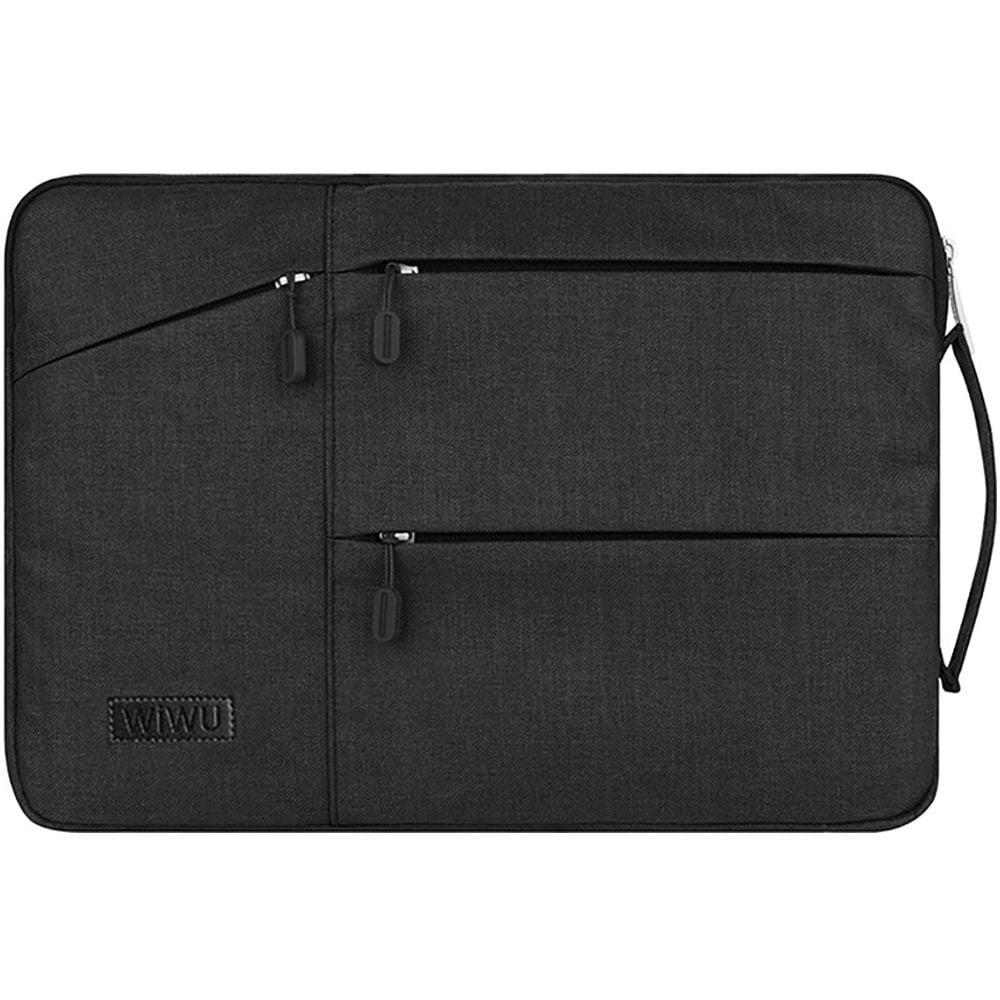 Wivu Pocket Sleeve Black For 12inch Laptop