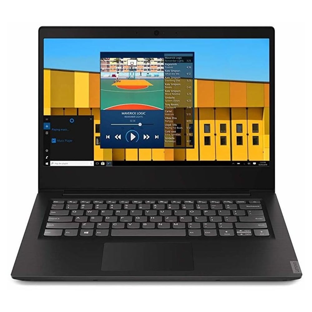 Lenovo ideapad S145-14IWL Laptop - Core i3 2.1GHz 4GB 256GB Shared Win10 14inch HD Granite Black