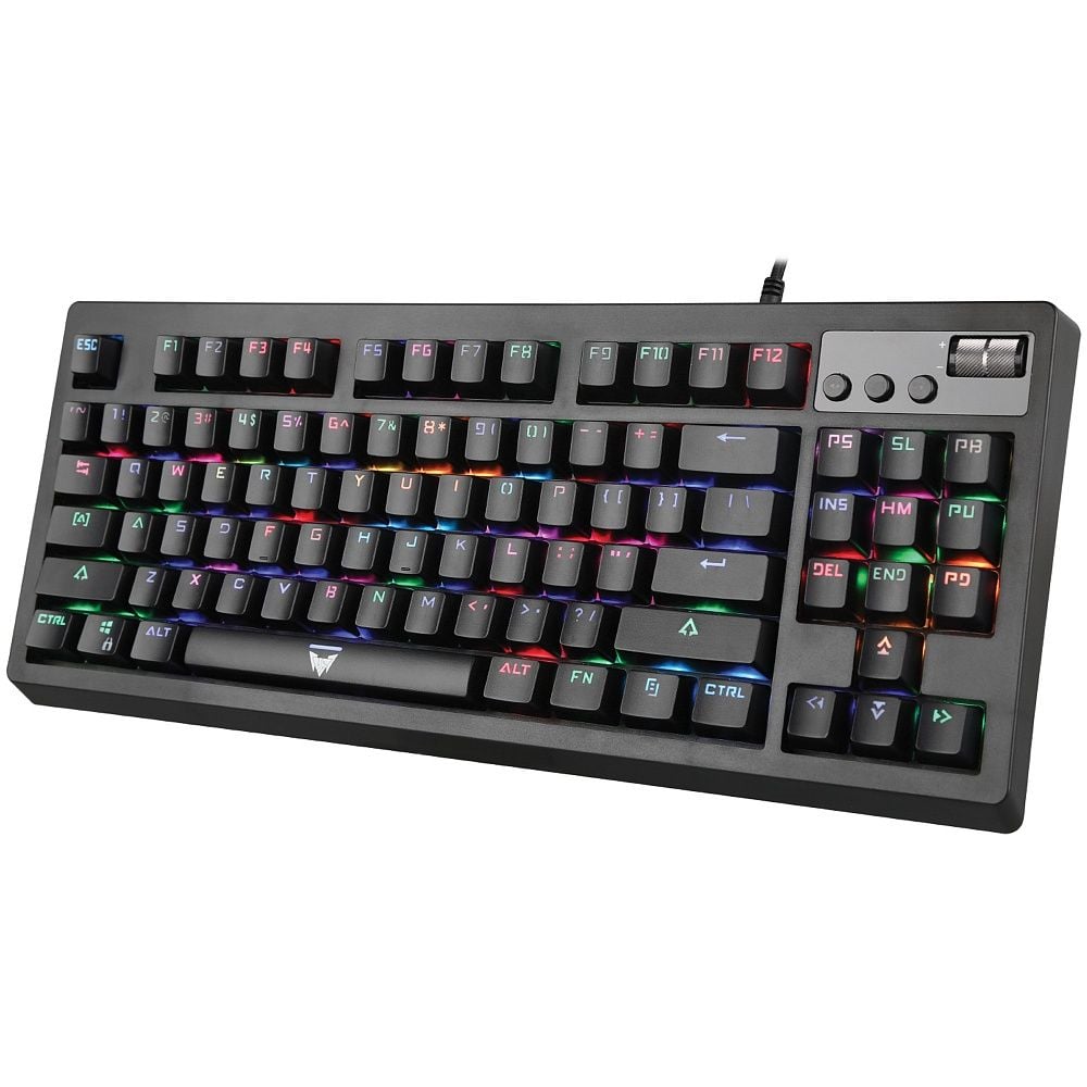 Crown English/Arabic Gaming Mechanical Keyboard 2m Black