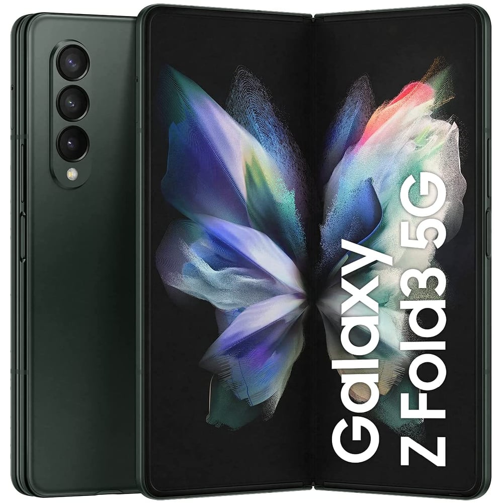 Samsung Galaxy Z Fold3 12GB 512GB 5G (Dual Sim with ESIM Slot) Smartphone Phantom Green - International Version