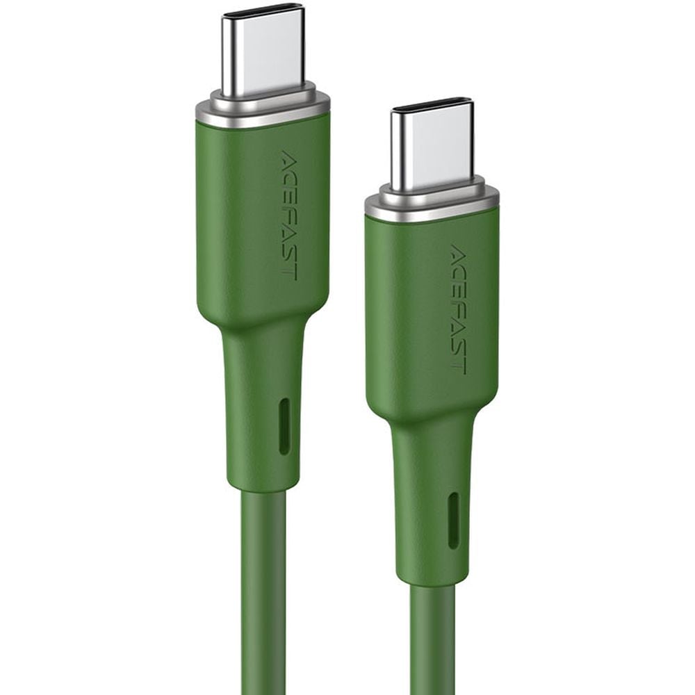 Acefast USB-C To USB-C Cable 1.2m Olive Green
