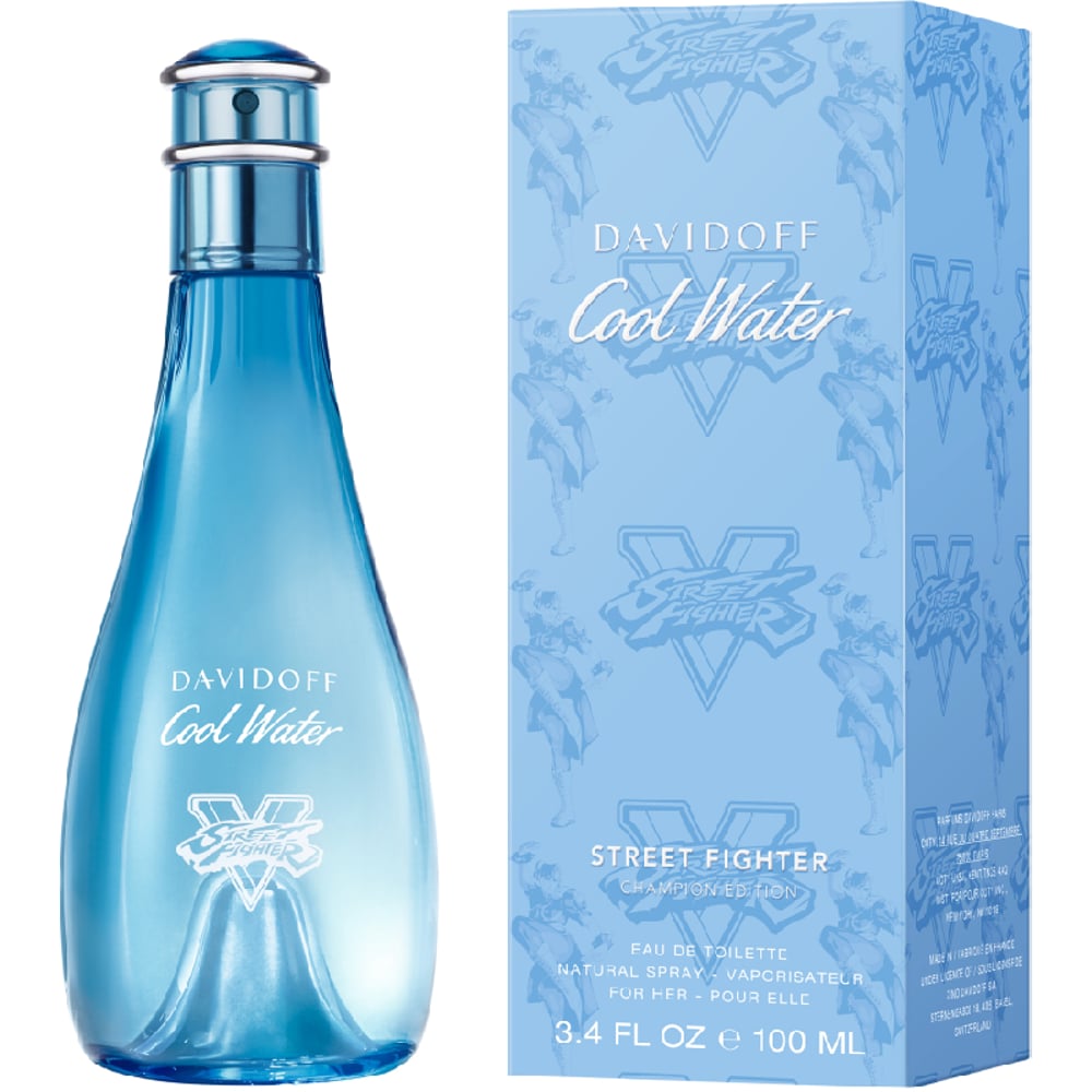 Davidoff Cool Water Street Fighter Champion Edition Edt 100ml For Women