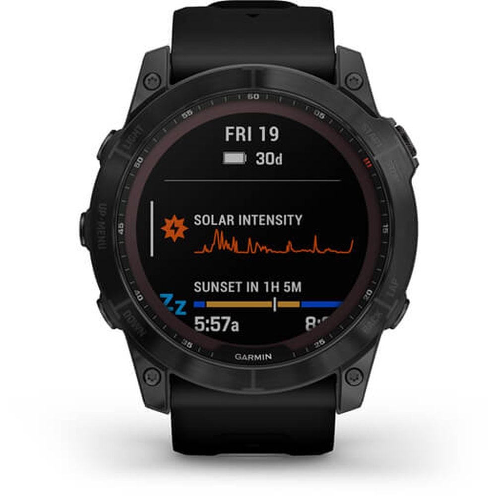 Garmin 0100254123 Fenix 7X Sapphire Solar Edition Smart Watch Black