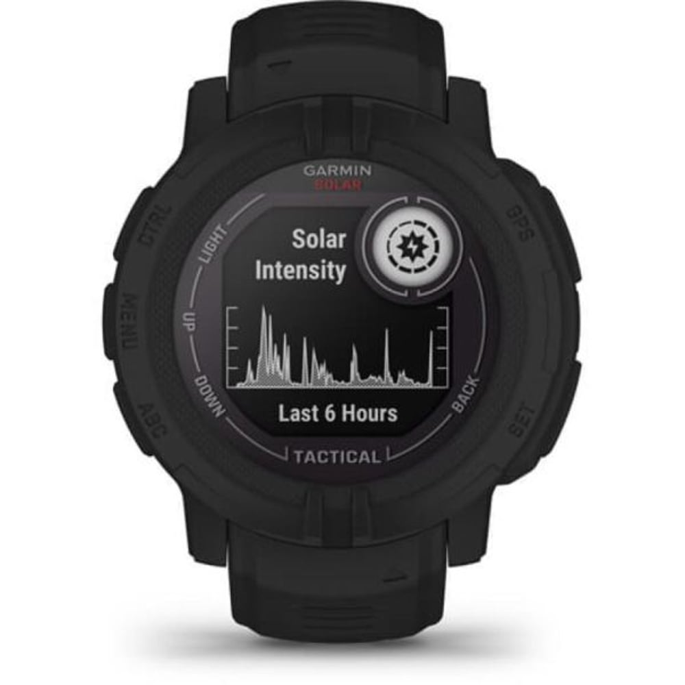 Garmin 010-02627-03 Instinct 2 Solar Tactical Edition Smart Watch Black