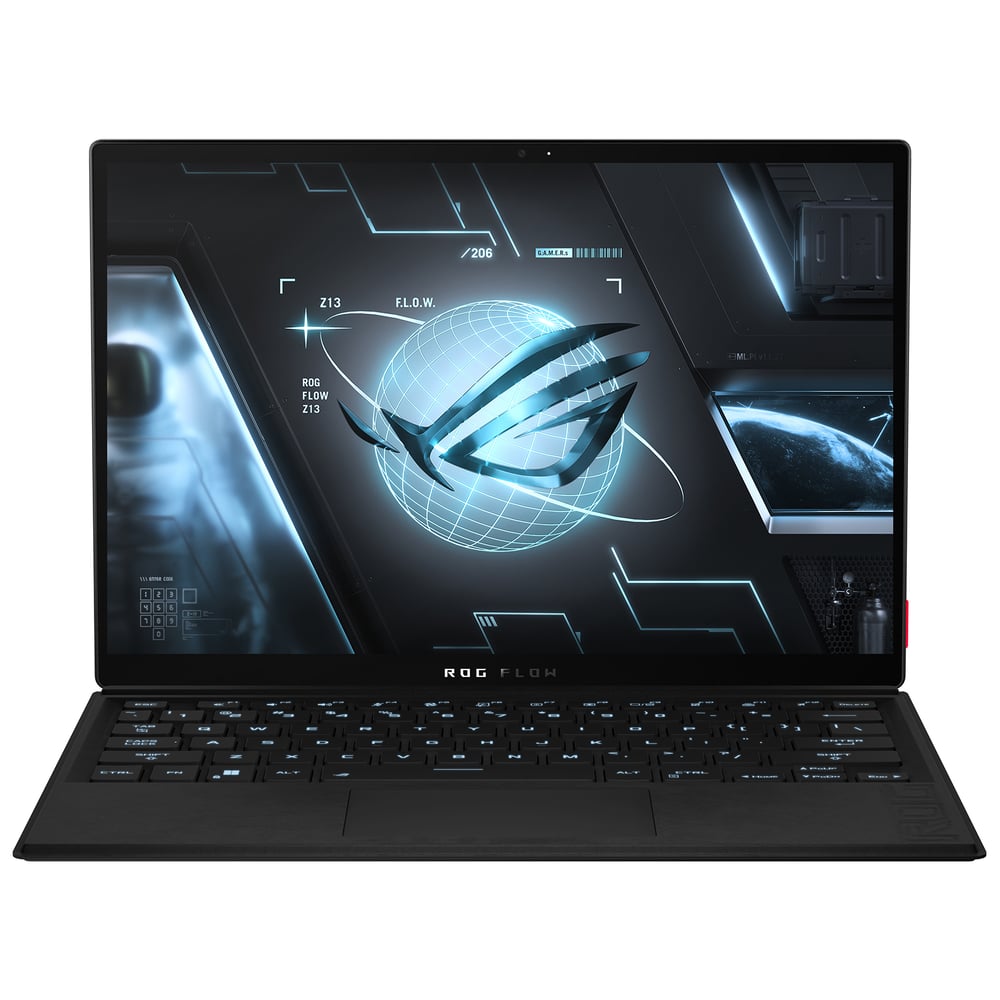 ASUS ROG Flow Z13 (2022) Gaming Laptop - 12th Gen / Intel Core i9-12900H / 13.4inch WQUXGA / 16GB RAM / 1TB SSD / 4GB NVIDIA GeForce RTX 3050 Ti Graphics / Windows 11 Home / English & Arabic Keyboard / Black / Middle East Version - [GZ301ZE-LC206W]