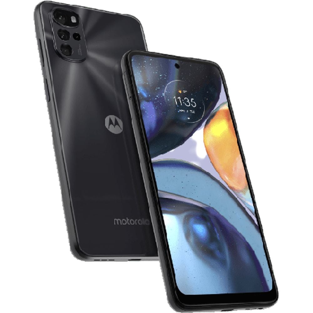Motorola G22 128GB Smartphone Cosmic Black 4G Dual Sim Smartphone