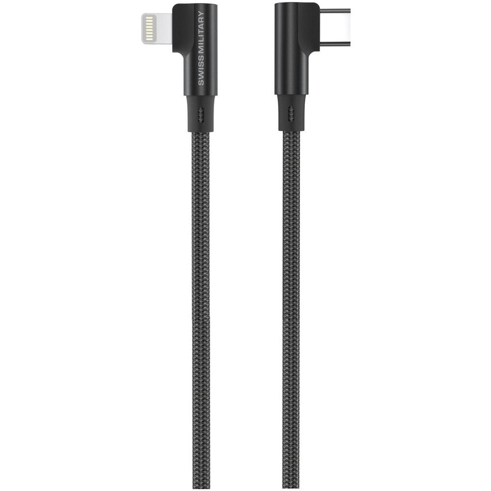 Swiss Military USB-C To Lightning Cable 2m Black