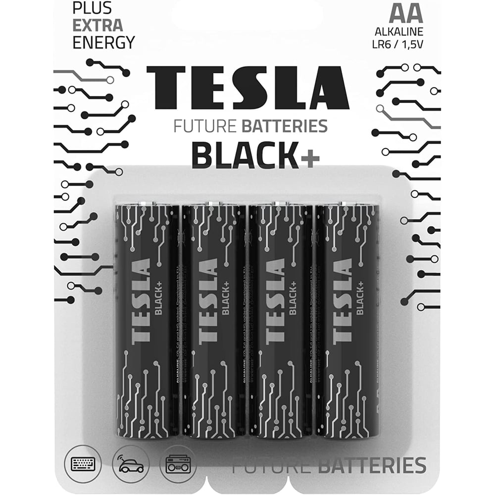 Tesla Aa Battery Pack of 4