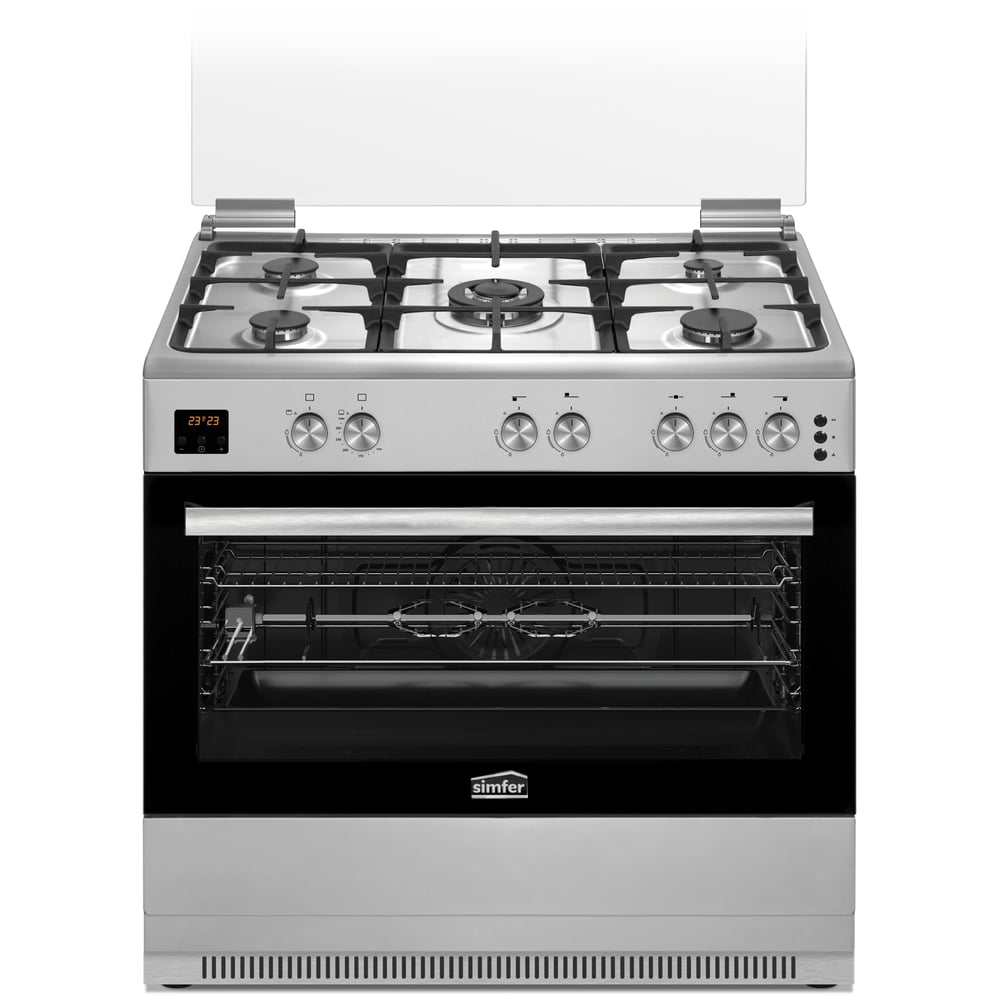 Simfer 5 Gas Burners Cooker SMF9069GCH