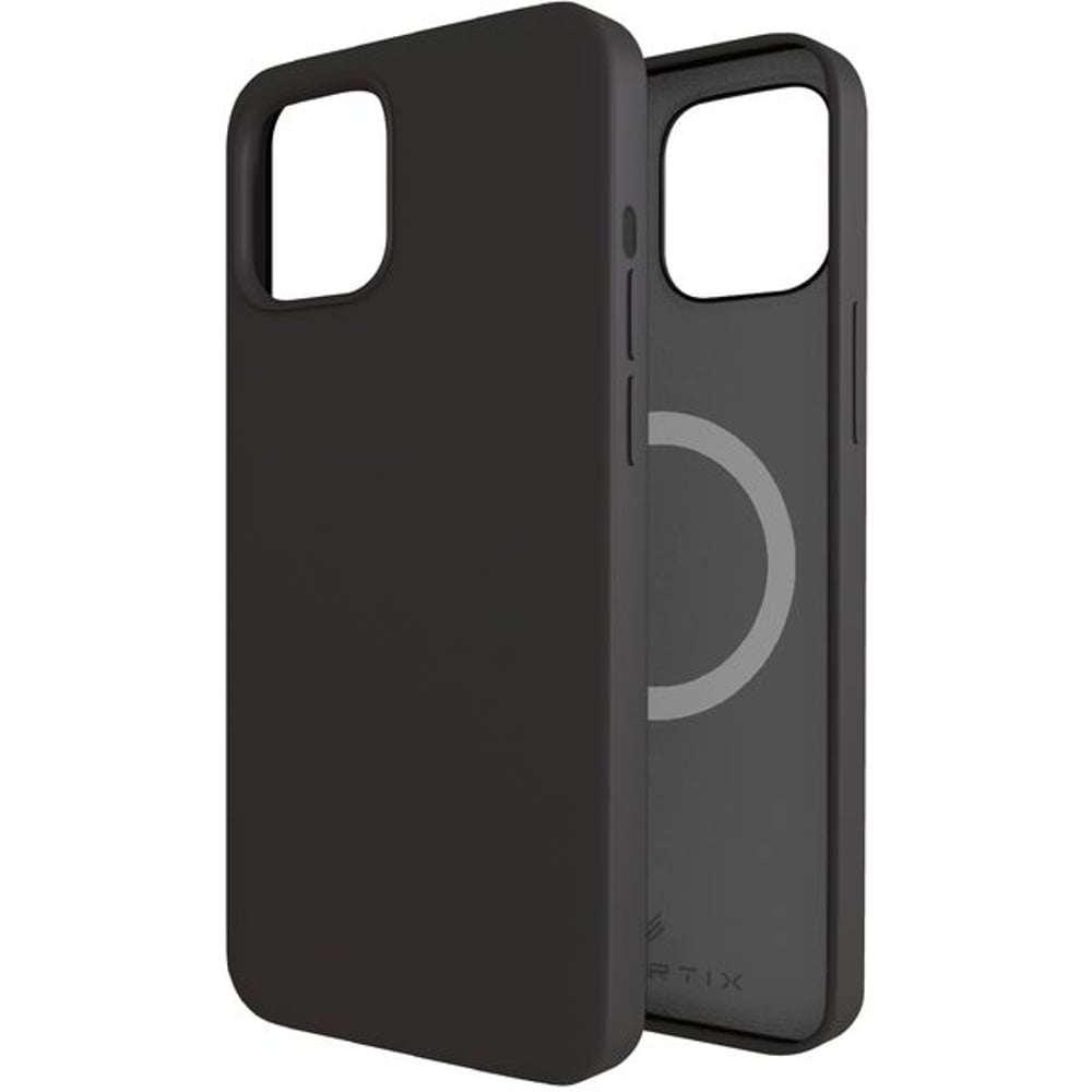 Smart Premium Silicone Magnetic Case Black iPhone 14 Plus