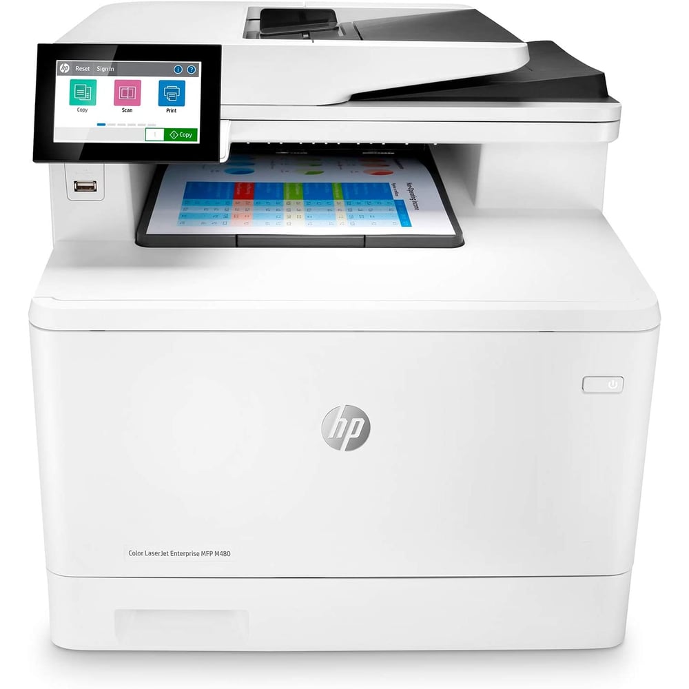 HP Color LaserJet Enterprise M480f Multifunction Duplex Printer (3QA55A)