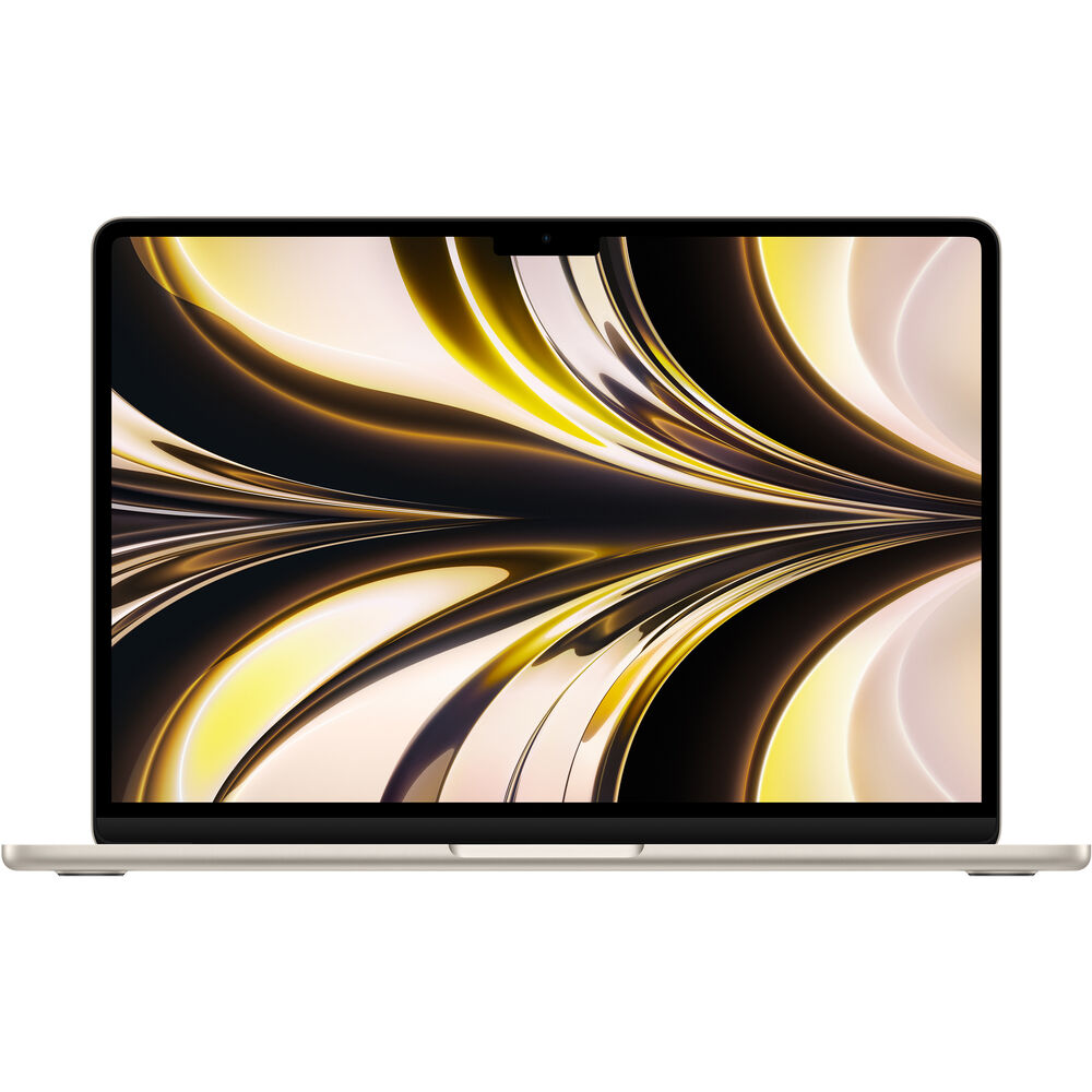 Apple MacBook Air 13.6-inch (2022) - M2 Chip 8-Core CPU 16GB 512GB 10-core GPU Starlight English Keyboard- International Version (Customized)