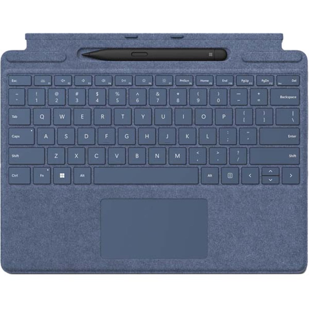 Microsoft Surface Pro Signature Keyboard Sapphire Blue With Slim Pen 2