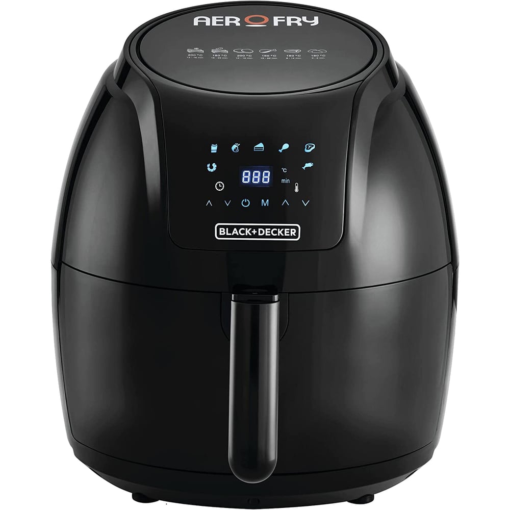 Buy Black And Decker 7L/1.5Kg 1800W XL Digital Air Fryer With Rapid Hot ...