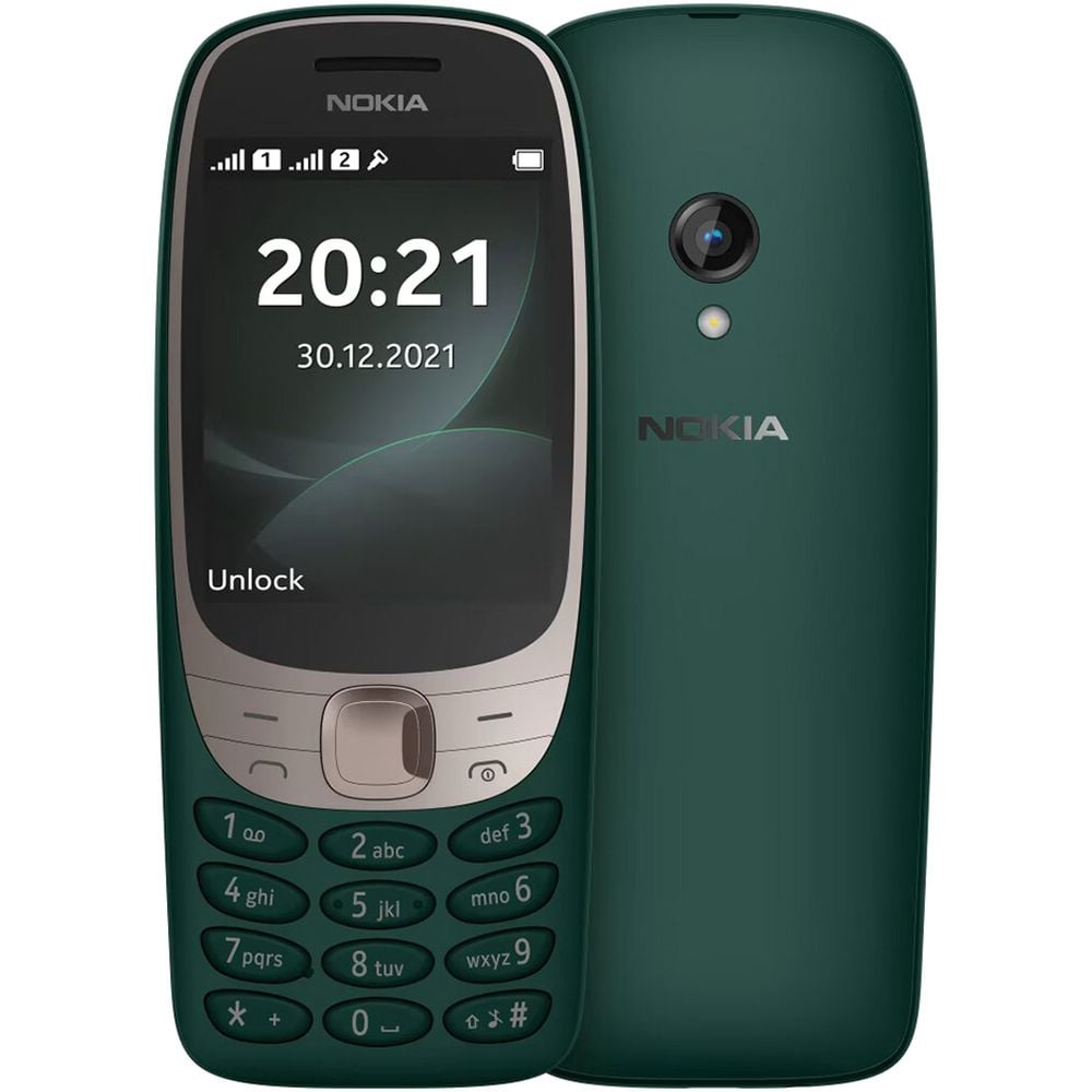 Nokia 6310 16MB Green 2G Dual Sim Mobile Phone