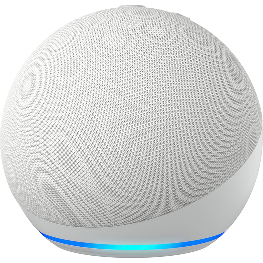 Amazon Echo Dot (5th Gen) Smart Speaker with Alexa - Glacier White