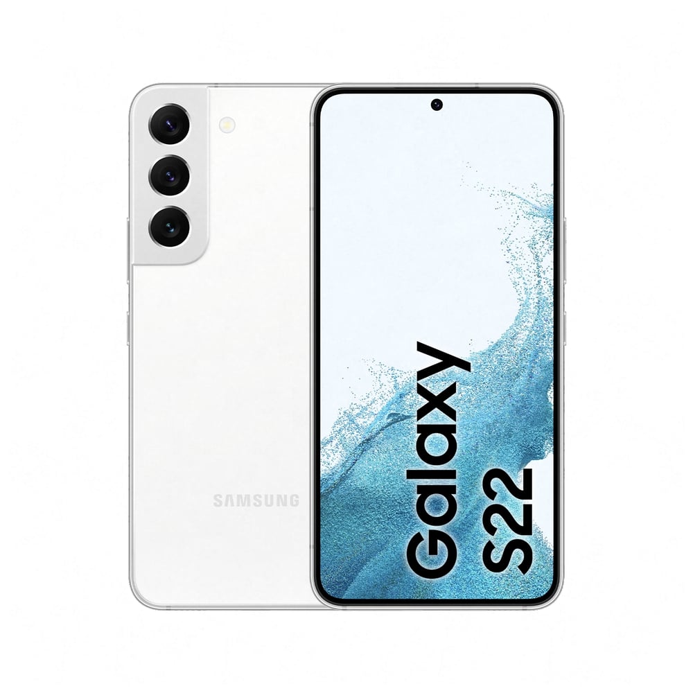 سامسونج جلاكسي S22 5G هاتف ذكي فانتوم أبيض بسعة 256 جيجابايت - إصدار الشرق الأوسط