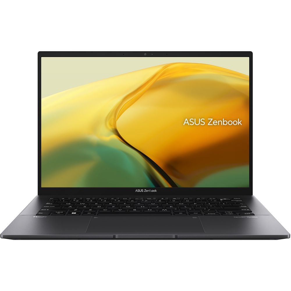 Asus Zenbook 14 OLED (UM3402) UM3402YA-OLED1R5W Laptop - Ryzen 5 2.3GHz 8GB 512GB Win11 14inch OLED Black English/Arabic Keyboard Middle East Version