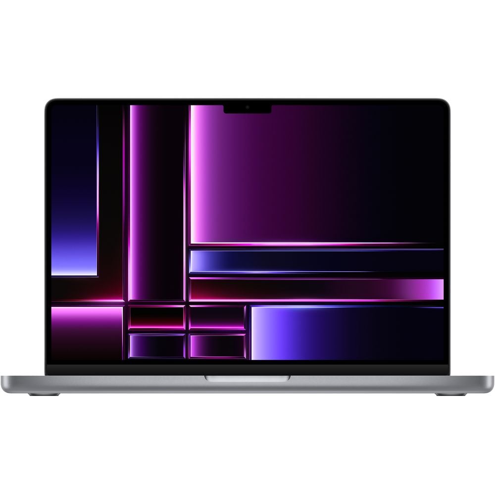 Apple MacBook Pro 14-inch (2023) - Apple M2 Chip Pro / 16GB RAM / 512GB SSD / 16-core GPU / macOS Ventura / English & Arabic Keyboard / Space Grey / Middle East Version - [MPHE3AB/A]