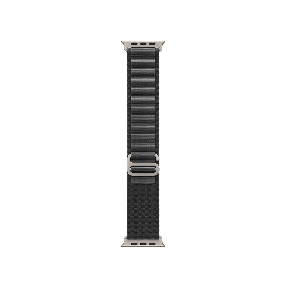 سوار ساعة أبل واتش عالي القوة مقاسات (42 ملم/ 44 ملم/ 45 ملم/ 49 ملم) من سلسلة ألترا وبلون أسود من جرين ليون