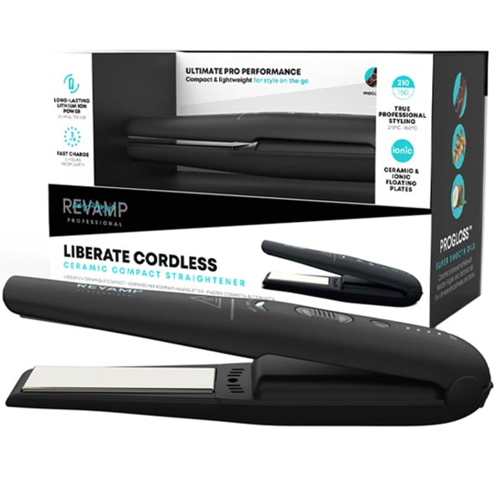 Revamp Progloss Liberate Compact Hair Straightener ST-1700-GB