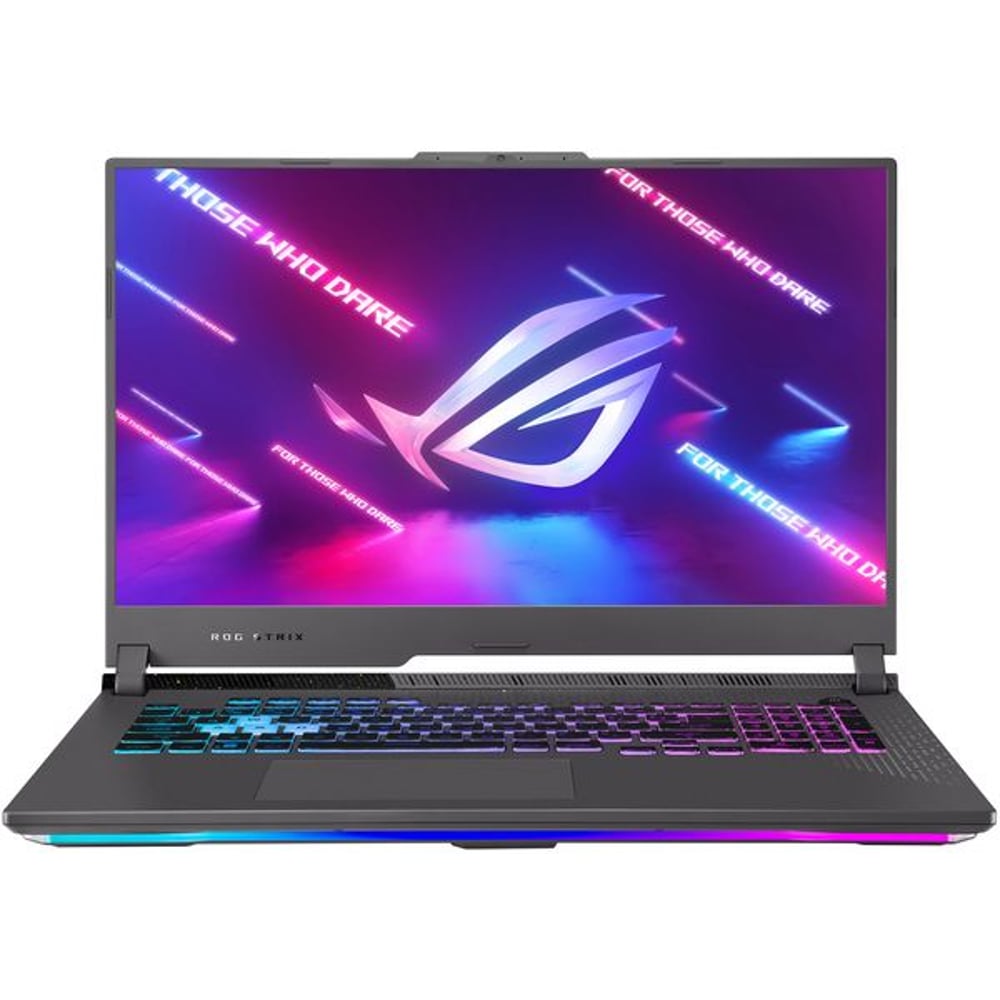 Asus ROG Strix G17 G713PI-LL032W Gaming Laptop - Ryzen 9 2.5GHz 32GB 1TB 8GB Win11 17.3inch WQHD Grey NVIDIA GeForce RTX 4070 English/Arabic Keyboard Middle East Version