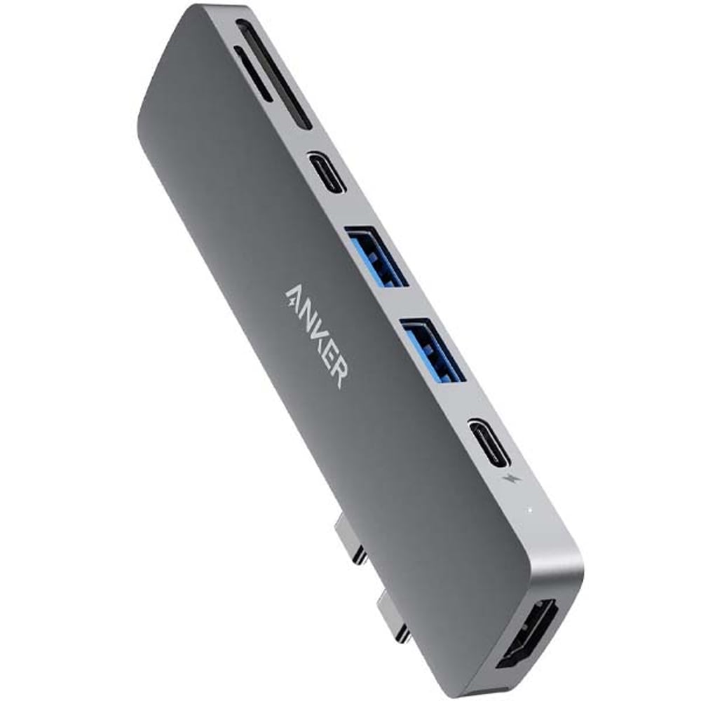 Anker USB-C Hub 7-in-2 Grey