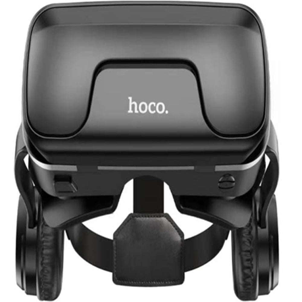 نظارات الواقع الافتراضي موديل DG10 مزودة بكاميرا مزدوجة باللون الأسود من هوكو