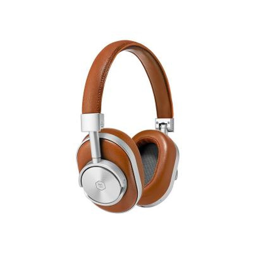 Master & Dynamic MW60 Wireless Over-Ear Headphones - Silver/Brown