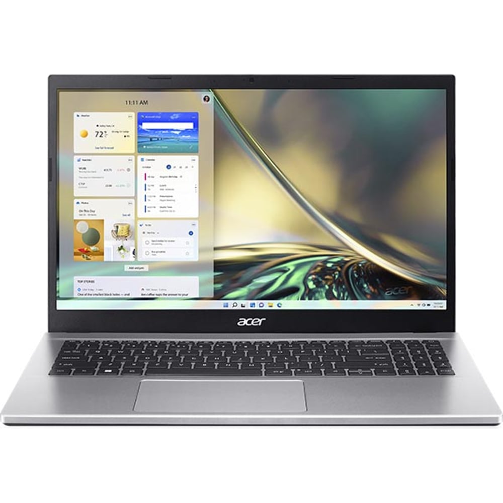 Acer Aspire 3 (2022) Laptop - 12th Gen / Intel Core i5-1235U / 15.6inch FHD / 512GB SSD / 8GB RAM / Windows 11 Home / English & Arabic Keyboard / Silver / Middle East Version - [NX.K6SEM.004]