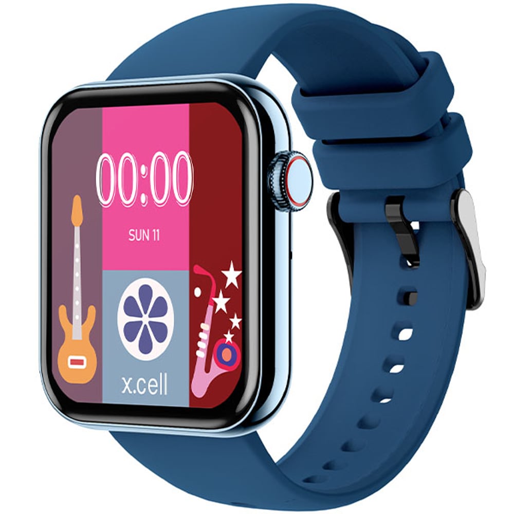 Xcell G6 Music Smart Watch Blue