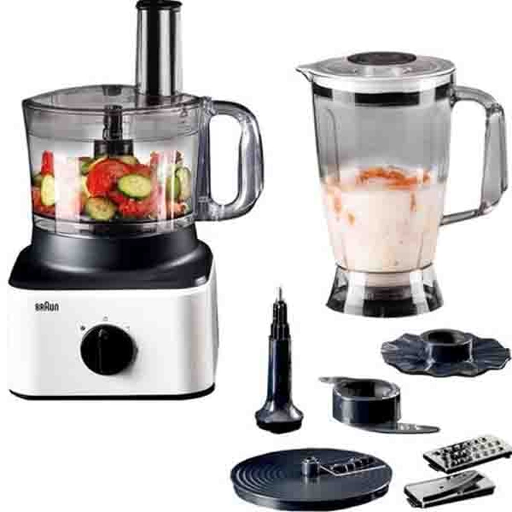 Braun 8-in-1 Food Processor FP0132WH