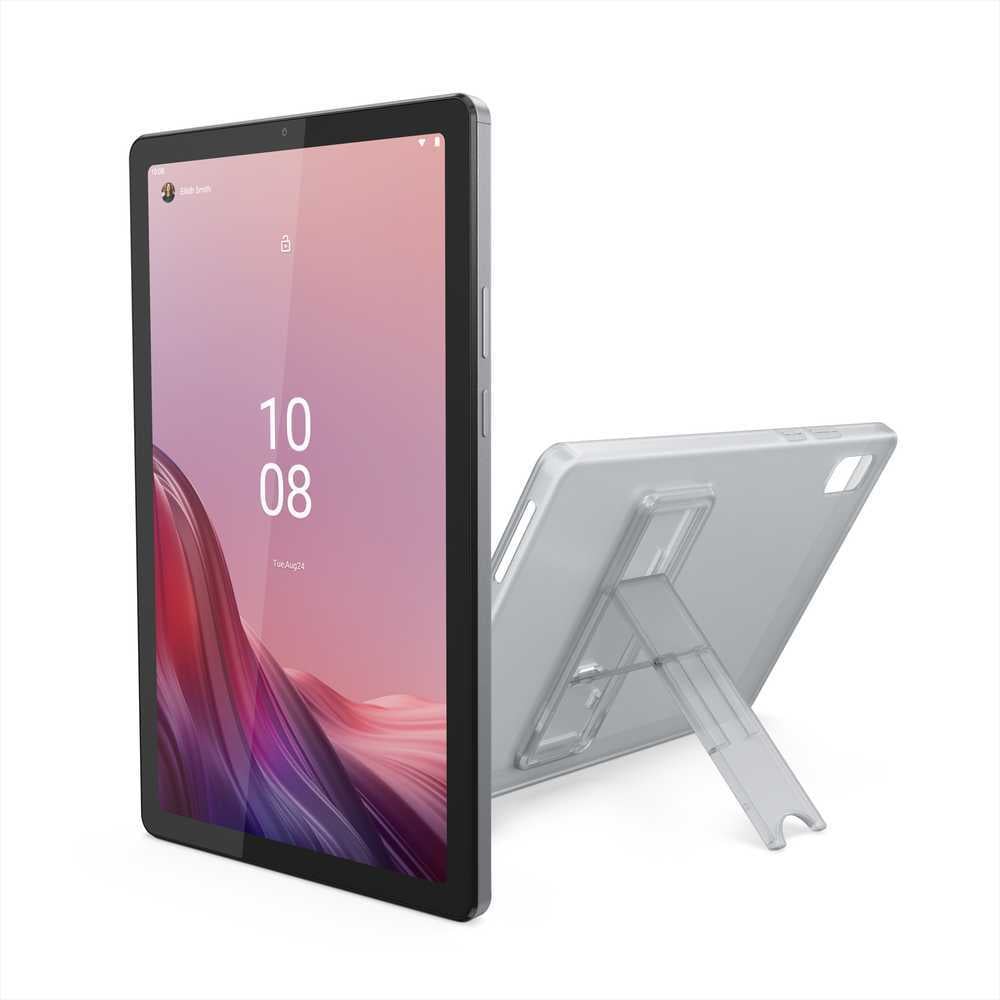 Lenovo Tab M9 Tablet - WiFi+4G 32GB 3GB 9inch Arctic Grey with Clear Case and Protective Film (TB310XU ZAC50108AE)