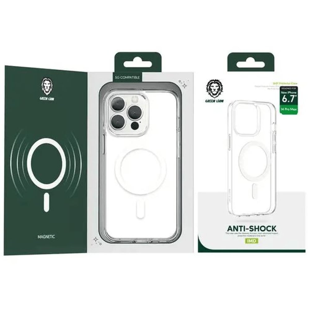 Green Lion 360° Anti-Shock Creative Magnetic Case iPhone 14