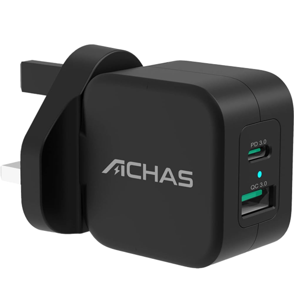 Achas 20W Charger Black