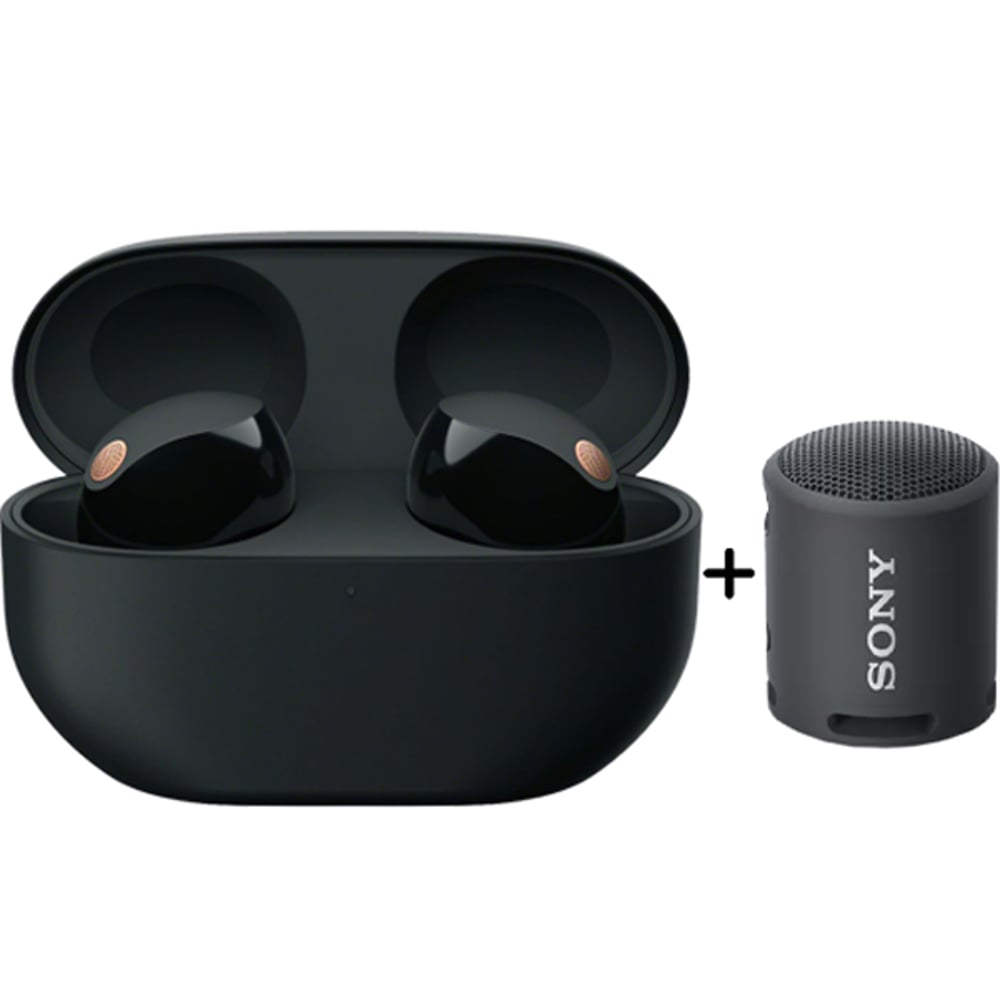 PreOrder Sony WF-1000XM5/B TWS Noise Cancelling In Ear Earbuds Black + XB13 Speaker