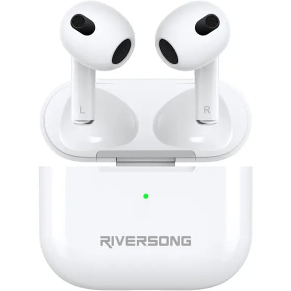 Riversong Airfly L3 EA227 ENC True Wireless Earbuds White