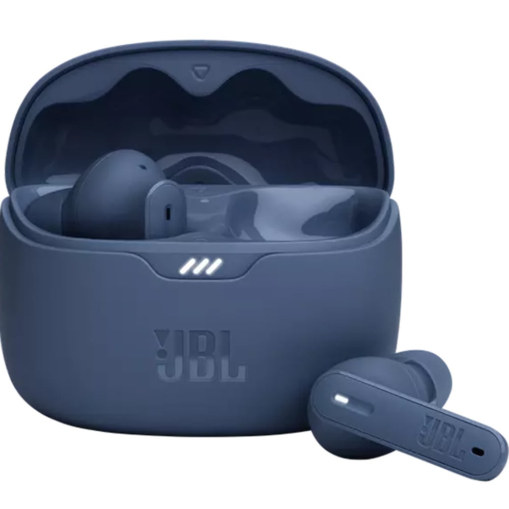 JBL TUNE BEAM True Wireless Noise Cancelling Earbuds Blue