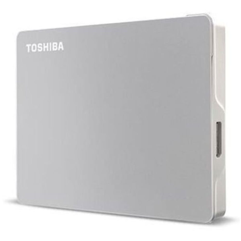 Toshiba Canvio Flex Portable Hard Drive 4TB Silver HDTX140ESCCA