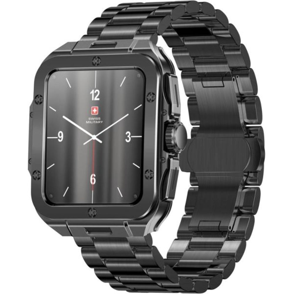 Swiss Military ALPS 2 Smartwatch Gun Metal With Gun Metal Strap