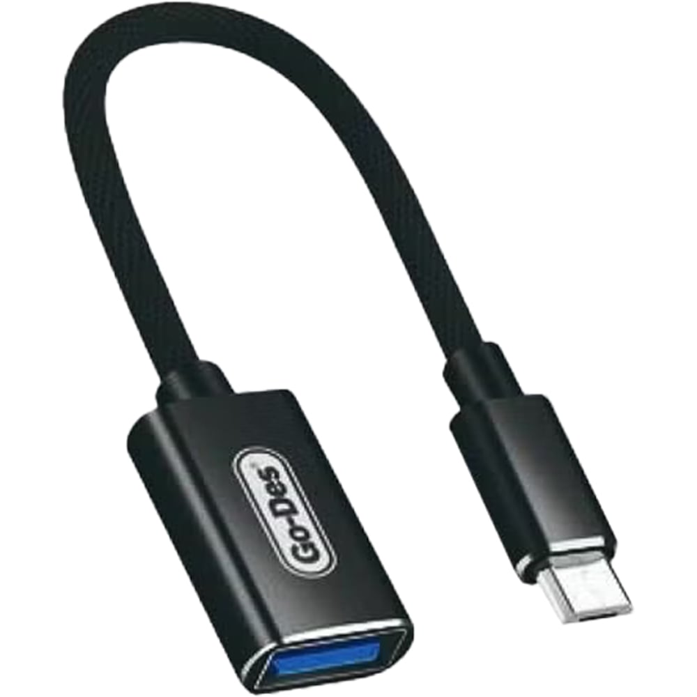 Go De USB-C OTG Cable Black