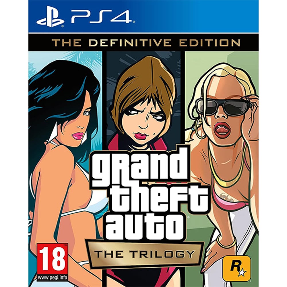 PS4 Grand Theft Auto Trilogy The Definitive Edition Game