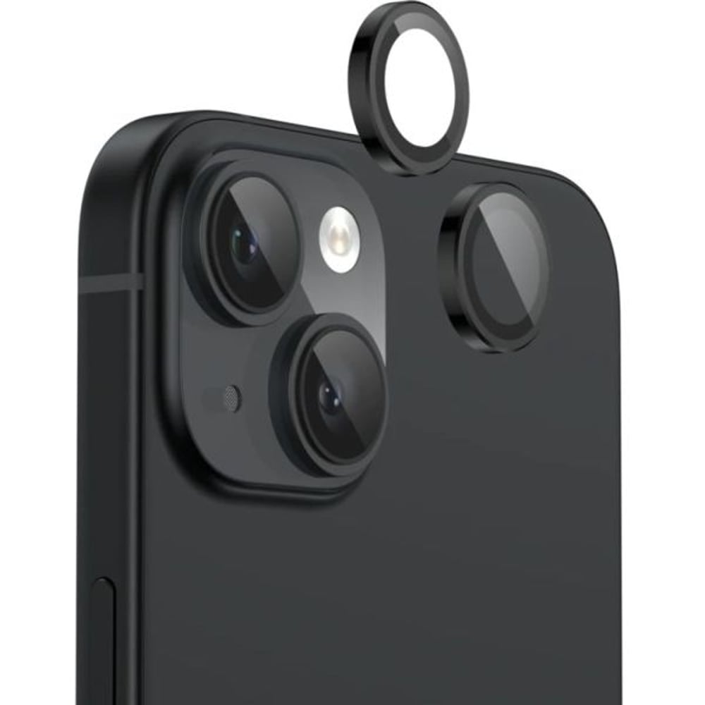 Protect Lens Protector Black iPhone 15