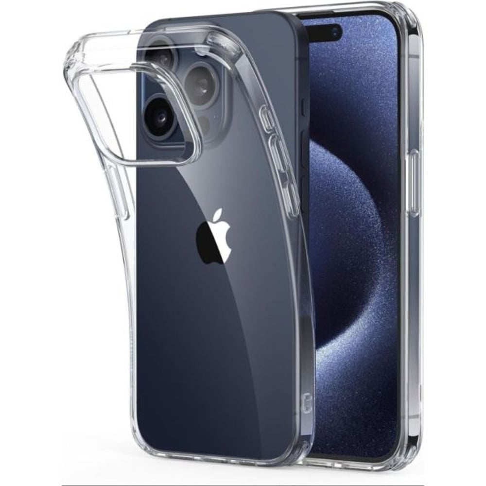 Glassology Case Clear iPhone 15 Pro