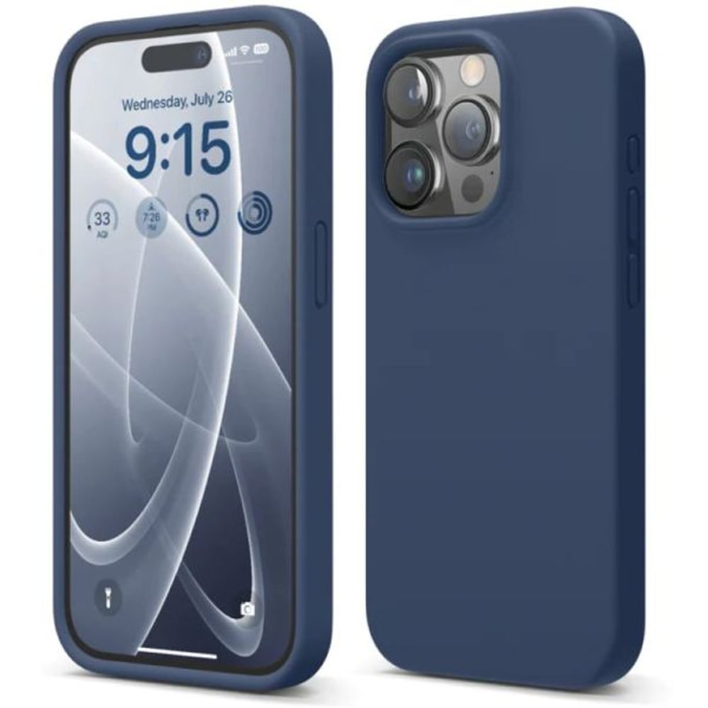 Elago Silicone Case Indigo IPhone 15 Pro Price In Bahrain, Buy Elago ...