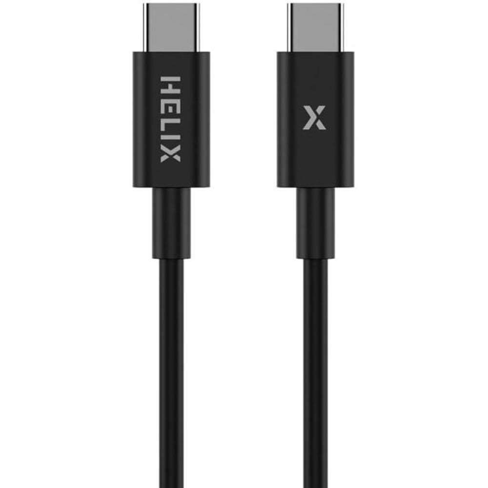 Helix USB-C To USB-C Cable 1.2m Black