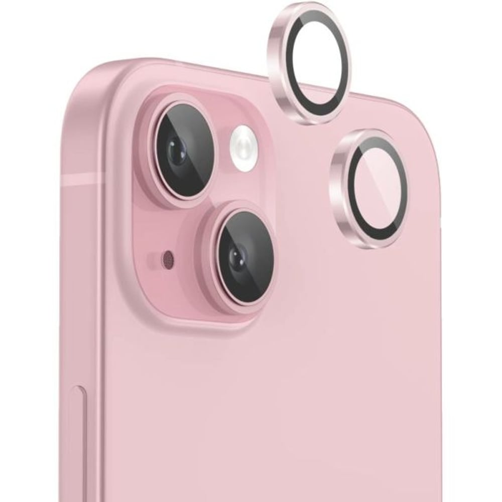 Protect Lens Protector Pink iPhone 15